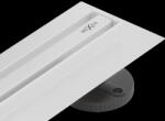 Mexen Flat 360° Slim линеен въртящ се сифон 110 см, бял - 1241110 (1241110)