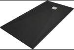Mexen Stone+ правоъгълна композитна душ кабина 160 x 80 см, черна - 44708016 (44708016)