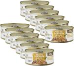 Applaws Applaws Taste Toppers Natural nedves kutyaeledel csirke sütőtökkel sárgarépával és borsóval húslevesben 12x156g konzervdobozban