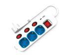 Roline 3 Plug + 2 USB 1,5 m Switch (19.07.2344-20)