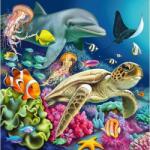 Ravensburger Puzzle animale in lumea subacvatica 3x49 piese (RVSPC00859) - ookee Puzzle