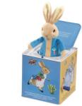 Rainbow Designs Cutie muzicala Jack-in-the-box, Peter Rabbit, 29 cm (PO1231) - ookee Instrument muzical de jucarie