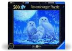Ravensburger - Puzzle bufnite 500 piese lumineaza in intuneric design nou (RVSPA00479) - ookee Puzzle