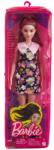 Mattel Papusa Barbie Fashionista Satena Cu Rochie Cu Imprimeu Floral (MTFBR37_HBV19) - ookee Papusa Barbie