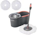 Pepita Spin Mop Моп с въртяща се на 360° глава + 1 безплатна резервна глава - сив (LV-A05)