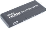 Thunder Germany SPL-124, 1×4 HDMI 4K elosztó (masszív fém ház)