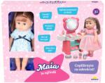 Maia Set de joaca cu papusa Maia in oglinda, Bleu Papusa