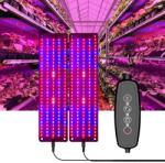  Növénynevelő LED lámpa, 12V, teljes spektrumú (8x30 cm ALU 2 fej)