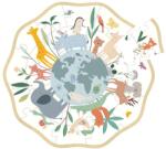 Vilac Fa puzzle - világ