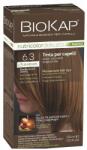 BioKap Nutricolor Delicato Rapid Permanent Hair Color 135 ml Vopsea fără de amoniac 6.3 Dark Golden Blond