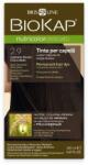 BioKap Nutricolor Delicato Permanent Hair Color 140 ml Vopsea fără de amoniac 2.9 Dark Chestnut Chocolate