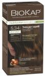 BioKap Nutricolor Delicato Rapid Permanent Hair Color 135 ml Vopsea fără de amoniac 5.34 Honey Chestnut - parminunat