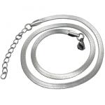 HARAHU GL-34684 nyaklánc Tip2 - Ezüst/45cm/3mm KP34684