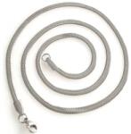 HARAHU GL-34682 nyaklánc - Ezüst/55cm/5mm KP34682