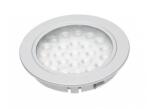 GTV LD-AL24ZB-53 Süllyesztett LED lámpatest Alvaro, 12V DC, 1.7W, 24 SMD3528, hideg fehér, 2m kábel miniAMP-val (2 csavar (LD-AL24ZB-53)