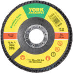 York - 100X16MM AL-OX LAMELLÁS CSISZOLÓTÁRCSA ÜVEGSZÁLAS TÁNYÉRON P120 (YRK2209450K)