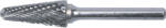 York 6x19mm kúpos 14°-os turbómaró forgácstörő fogazással 3mm szárral (YRK2108180K)
