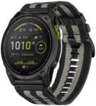  VÁSZON Cserélhető szíj Garmin Enduro 3-hoz szürke-fekete