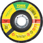York - 115X22MM AL-OX LAMELLÁS CSISZOLÓTÁRCSA ÜVEGSZÁLAS TÁNYÉRON P36 (YRK2209510K)