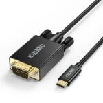 Choetech Cablu USB Type C - VGA Choetech XCV-1801 1.8m negru (XCV-1801)