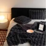 Pătură moale | COZYGLAM Gri Patura