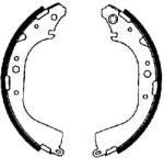 TEXTAR Set saboti frana TEXTAR 91041500 (91041500) - automobilus
