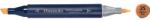 Deli 25 - Salmon Pink kétvégű permanent ART marker (DEC184-F/25) - officedepot