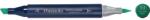 Deli 53 - Turquoise Green kétvégű permanent ART marker (DEC184-F/53) - officedepot