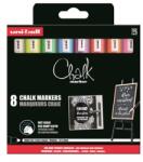 uni PWE-5M 8 db-os folyékony kréta készlet (2UPWE5M8DB) - officedepot