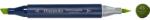 Deli 43 - Deep Olive Green kétvégű permanent ART marker (DEC184-F/43) - officedepot