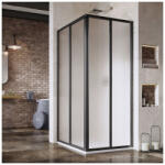 RAVAK Supernova SRV2-90 195 S zuhanykabin fekete+grape 14V703O2ZG (14V703O2ZG) - ravakdepo