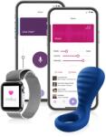 OhMiBod Inel Penis Nex3 BlueMotion Bluetooth Control Silicon Albastru USB Vibrator