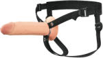 Pipedream Fantasy X-Tensions Elite 8" Silicone Hollow Strap-on Dual Density Skin
