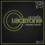 Cleartone 80/20 Extra Light 10-47 Corzi chitare acustice (<![CDATA[7610]]>)