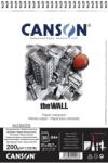 Canson Sp The Wall Carnete de Schițe 31, 4 x 21 cm 200 g White (C400078797)