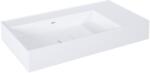 Elita Level mosdótál 80.5x45.5 cm négyszögletes klasszikus fehér matt RE041461175290 (RE041461175290)