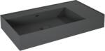 Elita Level mosdótál 80.5x45.5 cm négyszögletes klasszikus antracit RE041461176010 (RE041461176010)