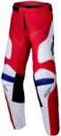 Alpinestars Racer Veil gyerek motocrossz nadrág piros-fehér