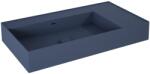Elita Level mosdótál 80.5x45.5 cm négyszögletes klasszikus kék matt RE041461177030 (RE041461177030)