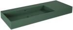 Elita Level mosdótál 120.5x45.5 cm négyszögletes klasszikus zöld matt RE041461197010 (RE041461197010)
