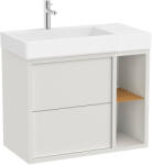 Roca Tura mosdó szekrénnyel 80 cm fehér A852028558 (A852028558)