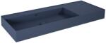 Elita Level mosdótál 120.5x45.5 cm négyszögletes klasszikus kék matt RE041461197030 (RE041461197030)