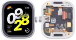  NBA001LCD1011200276622681 Xiaomi Redmi Watch 4 OEM LCD kijelző, érintővel Ezüst kerettel, előlap (NBA001LCD1011200276622681)