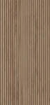 Seramiksan Gresie rectificata portelanata, tip riflaj lemn, Sagano Noce Dark Line 90491411, 60x120 cm, maro, finisaj mat (8698541068584)