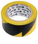 Vorel jelzőszalag öntapadós fekete-sárga 48mmx33m (75231) - kellegyszerszam