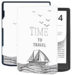  ART Carcasă pliabilă pentru Pocketbook InkPad 4 743G / InkPad Color 3 743K3 / InkPad Color 2 743 TIME TO TRAVEL