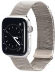 DUX MILANESE Curea metalică pentru Apple Watch SE / SE 2022 / SE 2023 / SE 2025 (44mm) STARLIGHT