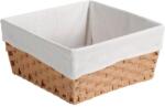 Kesper Coș țesut pentru pâine/fructe 35x35 cm Kesper, plastic/țesătură
