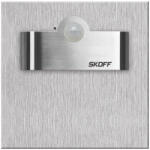 SKOFF LED lépcsőlámpa 1W 4000K 10V DC IP20 Inox TANGO SHORT Skoff mozgásérzékelővel (SKOPR3400)