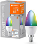 OSRAM E14 B40 LED izzó 4, 9W 470lm RGBW SMART+ WiFi szabályozható gyertya LEDVANCE (4058075778597)